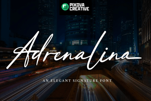 Adrenalina Font: Elevate Your Brand Typography