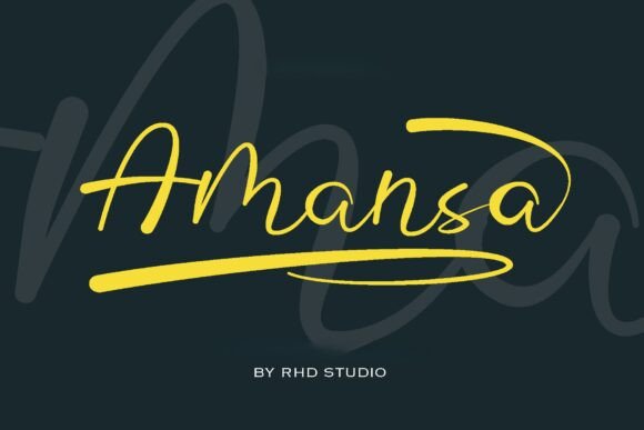 Amansa Font: Elevate Your Brand Identity