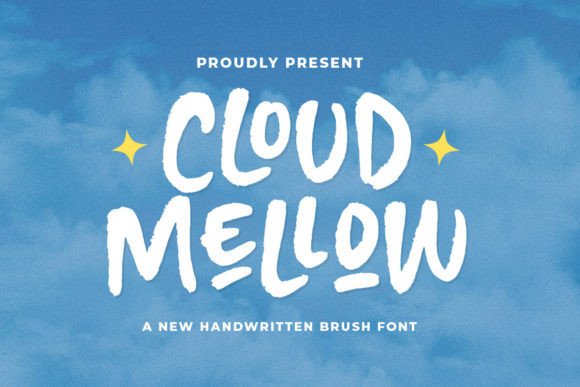 Cloud Mellow: A Handwritten Typeface for Bold Branding