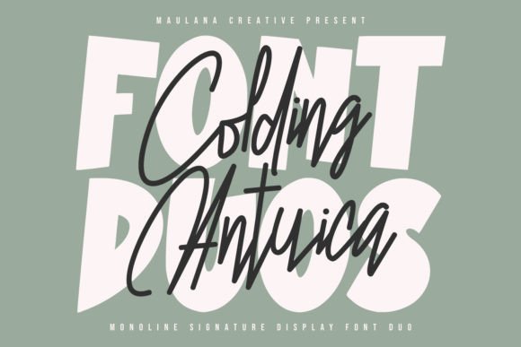 Colding Antuica Font: Elevate Your Brand Identity