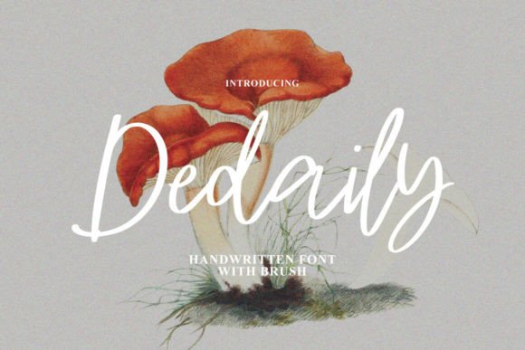 Dedaily Font: A Handmade Script for Makers
