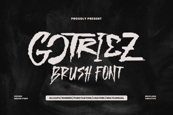 Gotriez: A Handcrafted Typeface for Editorial Soul
