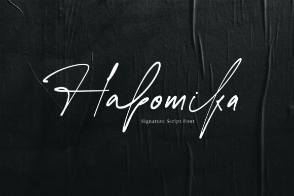 Habomika: The Script Font for Handmade Brands