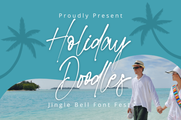 Holiday Doodles: A Script Font for Editorial Design