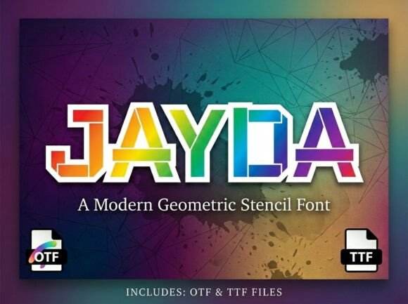 Jayda: The Display Font That Anchors Campaign Visuals