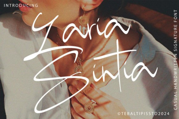 Laria Sintia: A Signature Font for Editorial Design