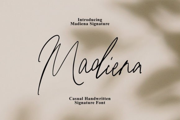 Madiena Font: A Handmade Script for Makers