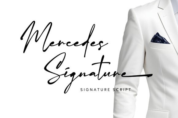 Mercedes Signature Font for Bold Branding