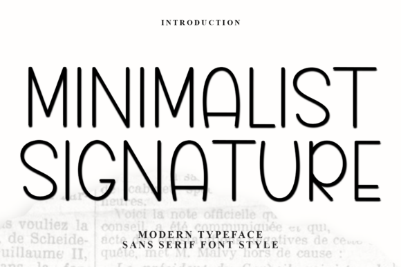 Minimalist Signature Font for Digital Campaigns