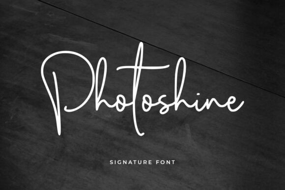 Photoshine: A Script Font for Polished Web Design