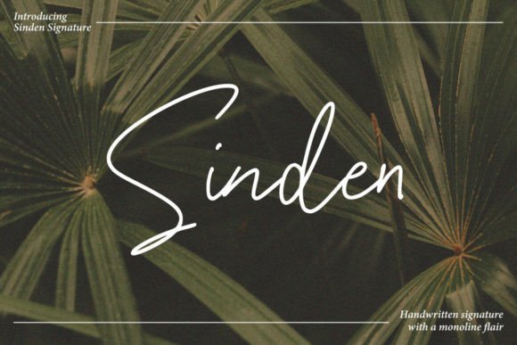 Sinden Font: A Handmade Script for Makers
