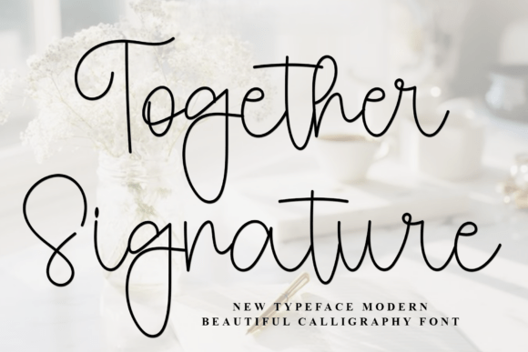 Together Signature: A Font That Elevates Brand Identity
