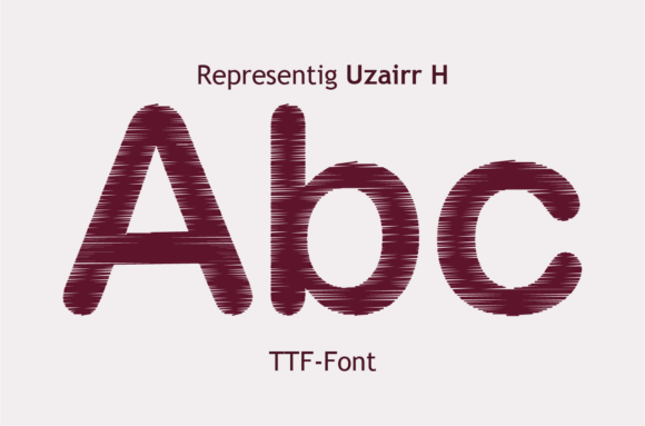 Uzairr H: A Sleek Sans Serif Font for Modern Campaigns