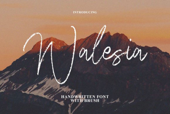 Walesia: The Script Font That Elevates Brand Identity