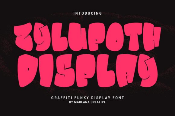 Zylupoth: A Handcrafted Display Font for Makers